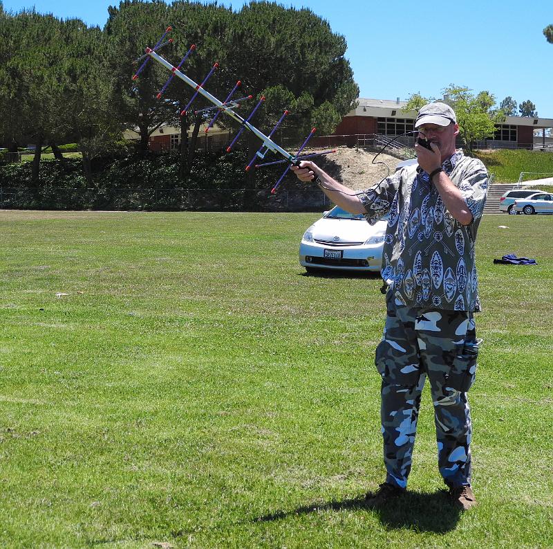 2012 PVARC Field Day Storey KA6WNK-14.jpg - ... to Satellite communications!